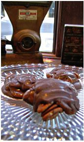 Paul's Pecan Turtles chocolate covered pecans